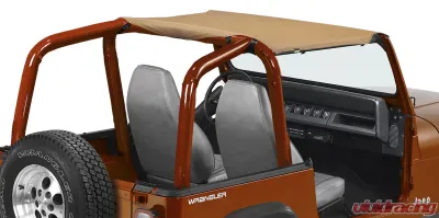 Pavement Ends By Bestop Spice Sun Cap Standard Length Top Jeep Wrangler 1992-1995 - 41514-37