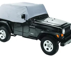 Pavement Ends By Bestop Charcoal Canopy Cover Jeep CJ-7 | Wrangler 1976-1991