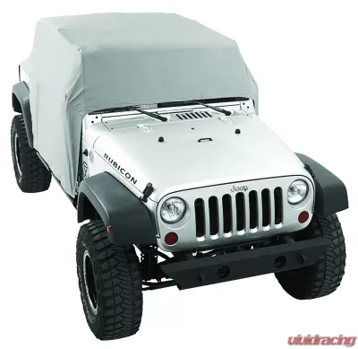 Pavement Ends By Bestop Charcoal Canopy Cover Jeep Wrangler 2-Door 2007-2018 - 41730-09