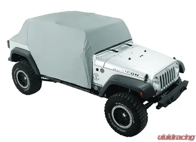 Pavement Ends By Bestop Charcoal Canopy Cover Jeep Wrangler 4-Door 2007-2018 - 41731-09