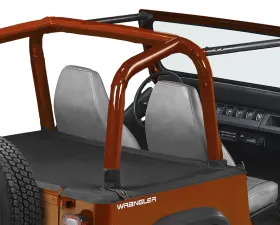 Pavement Ends By Bestop Black Diamond Cargo Cover Jeep Wrangler 2003-2006