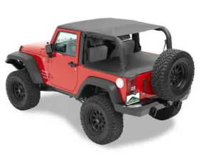Pavement Ends By Bestop Black Diamond Cargo Cover Jeep Wrangler 2-Door 2007-2018