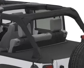 Pavement Ends By Bestop Black Diamond Cargo Cover Jeep Wrangler 4-Door 2007-2018