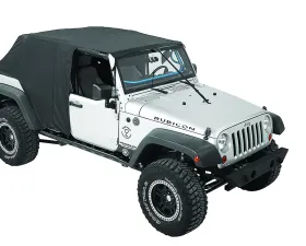 Pavement Ends By Bestop Black Emergency Top Jeep Wrangler 2-Door 2007-2018