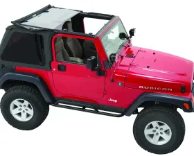 Pavement Ends By Bestop Black Diamond Sprint Top Soft Top Jeep Wrangler 1997-2006