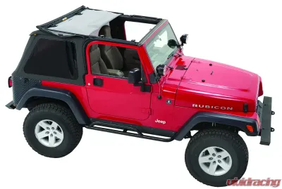 Pavement Ends By Bestop Black Diamond Sprint Top Soft Top Jeep Wrangler 1997-2006 - 56840-35