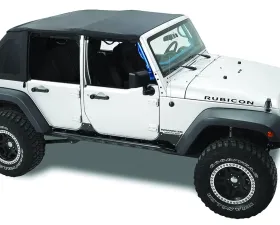 Pavement Ends By Bestop Black Diamond Sprint Top Soft Top Jeep Wrangler 4-Door 2010-2018