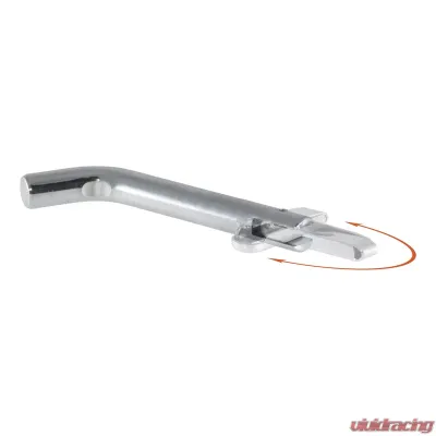 Curt 1/2" Swivel Hitch Pin (1-1/4" Receiver, Chrome, Packaged) - 21541