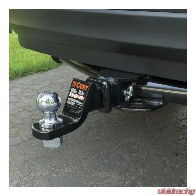 Curt 1/2" Swivel Hitch Pin with 5/8" Adapter (1-1/4" or 2" Receiver, Zinc, Packaged) - 21561