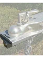 Curt Trailer Coupler Lock for 1-7/8" or 2" Flat Lip Couplers (Grey Aluminum)                                     - 23079 - Image 7