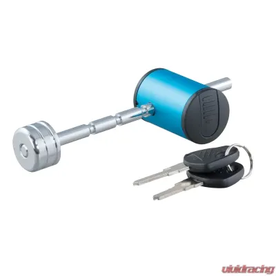 Curt Coupler Lock (1/4" Pin, 1" to 3" Latch Span, Right-Angle, Chrome) - 23503