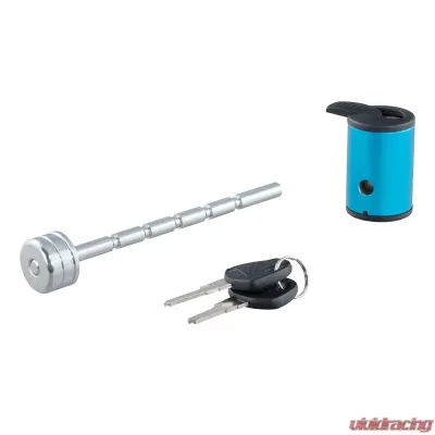 Curt Coupler Lock (1/4" Pin, 1" to 3" Latch Span, Right-Angle, Chrome) - 23503