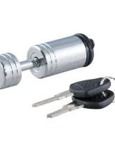 Curt Coupler Lock (1/4" Pin, 7/8" Latch Span, Barbell, Chrome)                                     - 23520 - Image 2