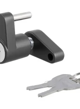 Curt Coupler Lock (1/4" Pin, 3/4" Latch Span, Padlock, Black)                                     - 23521 - Image 3