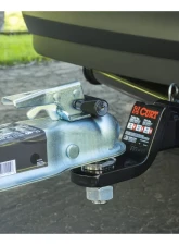 Curt Coupler Lock (1/4" Pin, 3/4" Latch Span, Padlock, Black)                                     - 23521 - Image 5