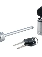 Curt Coupler Lock (1/4" Pin, 3-3/8" Latch Span, Barbell, Chrome)                                     - 23523 - Image 3