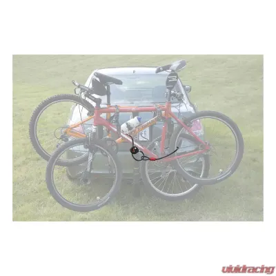 Curt Multi-Use Cable Lock (6' x 3/8" Cable, Vinyl-Coated Braided Steel) - 23666