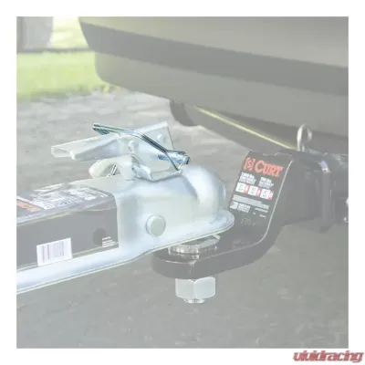 Curt 1/4" Safety Pin with 12" Chain (2-3/4" Pin Length, Packaged) - 25013