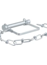 Curt 3/8" Safety Pin with 12" Chain (2-3/4" Pin Length, Packaged)                                     - 28001 - Image 3