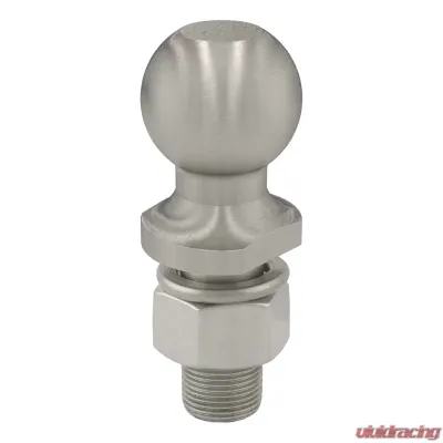 Curt 1-7/8" Trailer Ball (1" x 2-1/8" Shank, 3,500 lbs., Stainless, Packaged) - 40081
