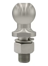 Curt 1-7/8" Trailer Ball (1" x 2-1/8" Shank, 3,500 lbs., Stainless, Packaged)                                     - 40081 - Image 2