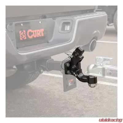 Curt Ball & Pintle Combination (1-7/8" Ball, 6,000 lbs. Ball Capacity) - 48180