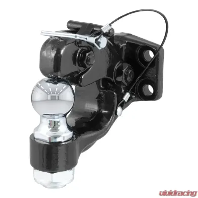 Curt Ball & Pintle Combination (2" Ball, 10,000 lbs. Ball Capacity) - 48190