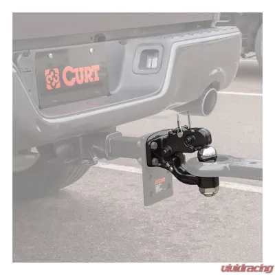 Curt Ball & Pintle Combination (2" Ball, 10,000 lbs. Ball Capacity) - 48190
