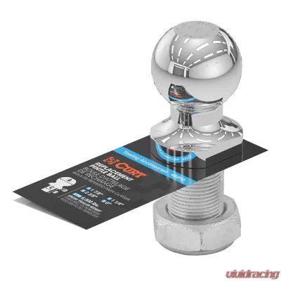 Curt Replacement 1-7/8" Pintle Ball (6,000 lbs., 1-1/4" Shank) - 48810