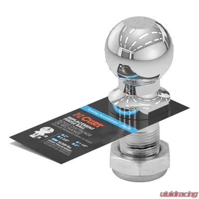 Curt Replacement 2" Pintle Ball (10,000 lbs., 1-1/4" Shank) - 48820