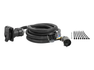 Curt 10' Custom Wiring Harness Extension (Adds 7-Way RV Blade to Truck Bed) - 56000 - Image 2