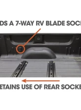 Curt 10' Custom Wiring Harness Extension (Adds 7-Way RV Blade to Truck Bed)                                     - 56001 - Image 7