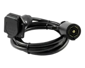 Curt 7' Original Equipment Wiring Extension (Routes 7-Way RV Blade to Truck Bed)