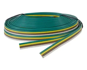 Curt Bonded 4-Way Trailer Wiring (16 Wire Gauge, 25' Spool)