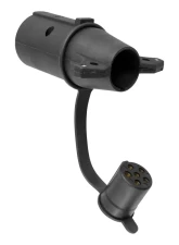 Curt Adapter with Tester (7-Way RV Blade to 6-Round Trailer, Center Pin Auxiliary)                                     - 57255 - Image 3