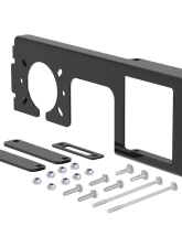 Curt Easy-Mount Bracket for 4 or 5-Flat & 6 or 7-Round (2-1/2" Receiver, Packaged)                                     - 58003 - Image 3