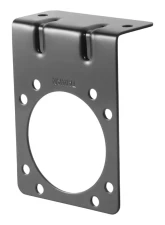 Curt Connector Mounting Bracket for 7-Way RV Blade (Black, Packaged)                                     - 58291 - Image 2