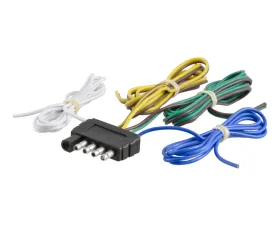 Curt 5-Way Flat Connector Plug with 48