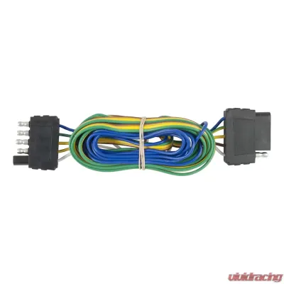 Curt 5-Way Flat Connector Plug & Socket with 72" Wires (Packaged) - 58551