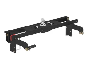 Curt Double Lock EZr Gooseneck Hitch Kit with Installation Brackets