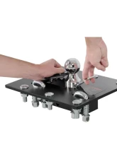 Curt Over-Bed Folding Ball Gooseneck Hitch                                     - 61052 - Image 2