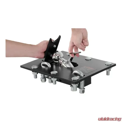 Curt Over-Bed Folding Ball Gooseneck Hitch - 61052