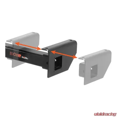 Curt Adjustable RV Trailer Hitch, 2" Receiver (Up to 51" Frames, 2" Drop) - 13701