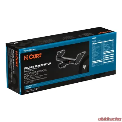 Curt Class 3 Multi-Fit Trailer Hitch with 2" Receiver - 13900