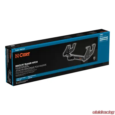 Curt Class 3 Multi-Fit Trailer Hitch with 2" Receiver - 13901