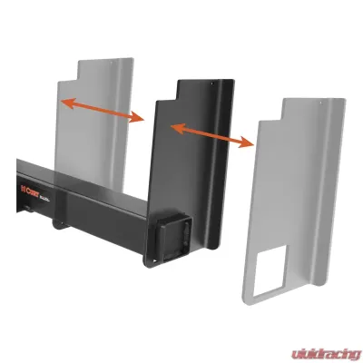 Curt Universal Weld-On Trailer Hitch, 2" Receiver (18" to 60" Frames, 11-1/2" Drop) - 15903