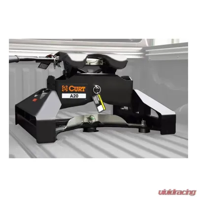 Curt A20 5th Wheel Hitch with Nissan Titan XD Puck System Legs - 16074