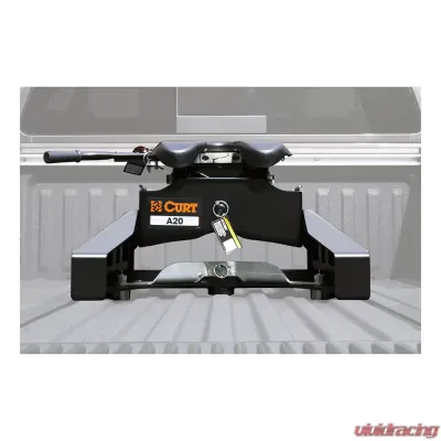 Curt A20 5th Wheel Hitch with Nissan Titan XD Puck System Legs - 16074