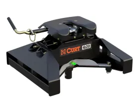 Curt Q20 5th Wheel Hitch with Nissan Titan XD Puck System Legs