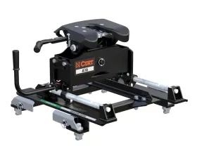 Curt A16 5th Wheel Hitch with Roller and GM Puck System Adapter